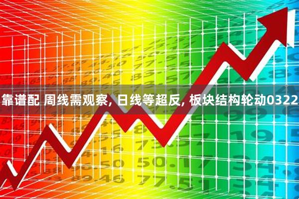 靠谱配 周线需观察, 日线等超反, 板块结构轮动0322